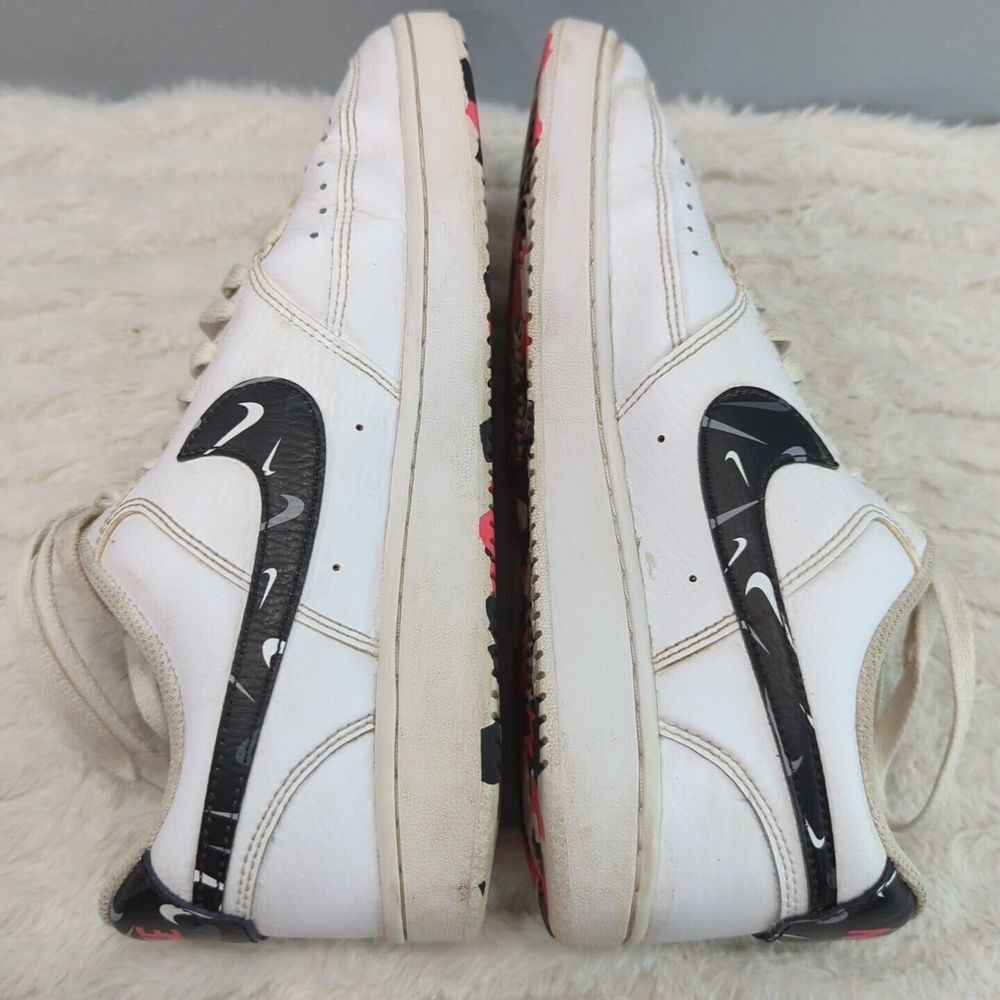 Nike Court‎ Vision Low White Multi Swoosh Women's Size 9 DM8079-100 - Picture 8 of 10